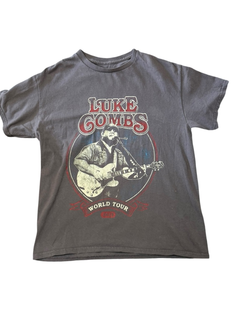 2023 Luke Combs Women’s Concert T-Shirt - World Tour Size Medium